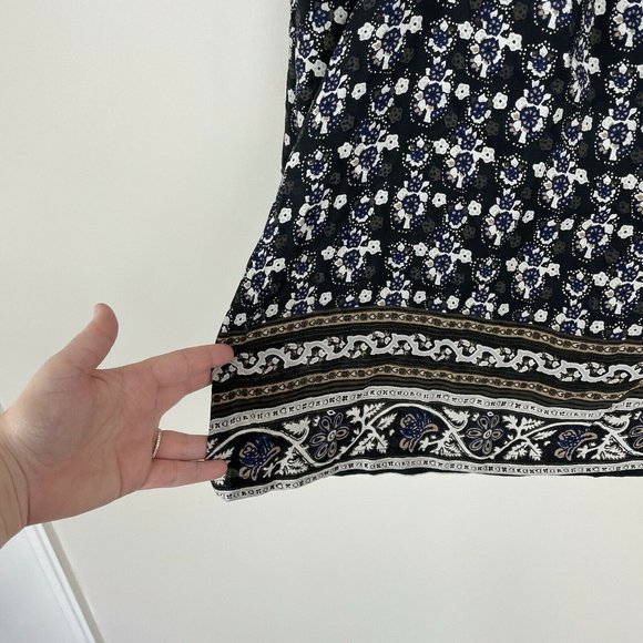 Madewell Silk Gardenhouse Off Shoulder Top Size XS - Picture 2 of 6